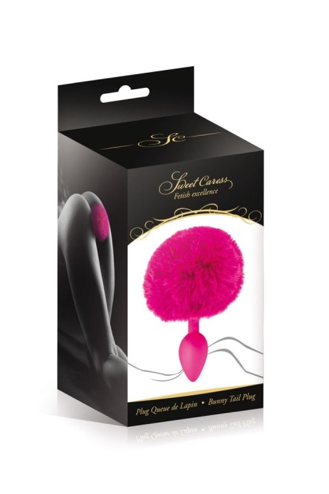 POMPON FUCHSIA ANAL plug, korek analny