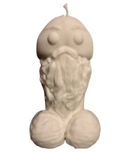 Świeczka świeca w kształcie penisa, świeca z charakterem Old Dick - Staruszek