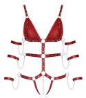 Bad Kitty Strap Body red XL