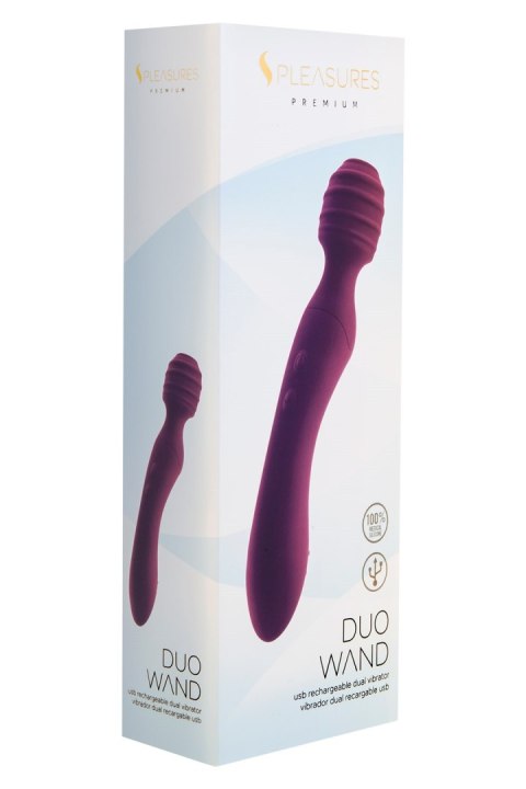 WIBRATOR DUO WAND PURPLE 37-0052