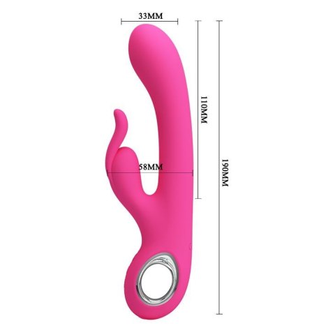 2 WIBRATOR - CARINA, PINK, USB, 7 function