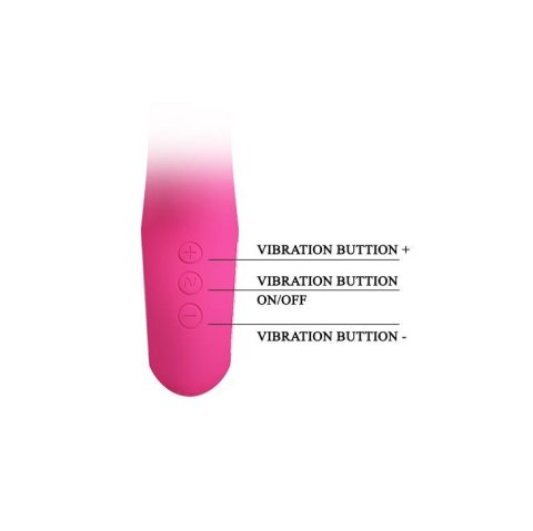 2 WIBRATOR - CARINA, PINK, USB, 7 function