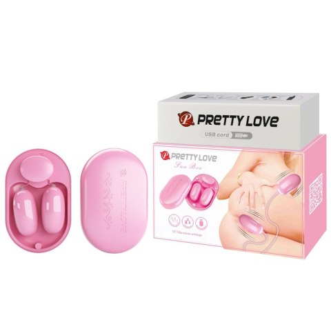 WIBRATOR - Fun Box Pink, 12 vibration functions