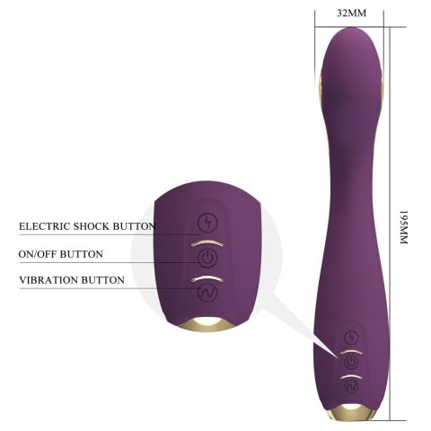 PRETTY LOVE - HECTOR, 12 vibration functions 5 electric shock functions Mobile APP remote control