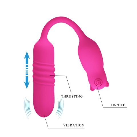 WIBRATOR - Nobikuma, 3 vibration functions 3 thrusting settings