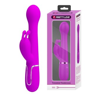 WIBRATOR - Dejon Twinkled Tenderness Purple, 7 vibration functions 4 thrusting settings 4 rotation functions