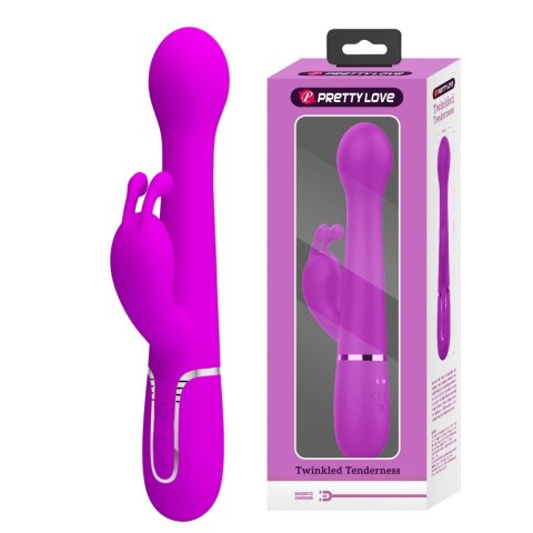 2 WIBRATOR - Dejon Twinkled Tenderness Purple, 7 vibration functions 4 thrusting settings 4 rotation functions