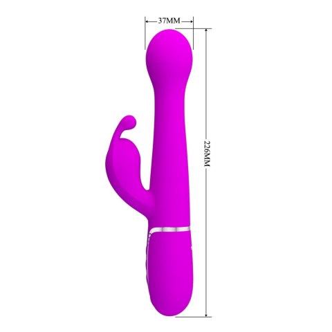 2 WIBRATOR - Dejon Twinkled Tenderness Purple, 7 vibration functions 4 thrusting settings 4 rotation functions