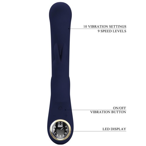 WIBRATOR - Lamar Blue, 10 vibration functions 9 speed levels