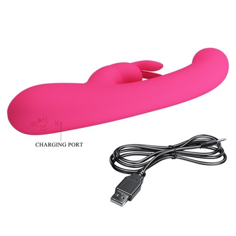 2 WIBRATOR - Lamar Pink, 20 vibration functions 9 speed levels