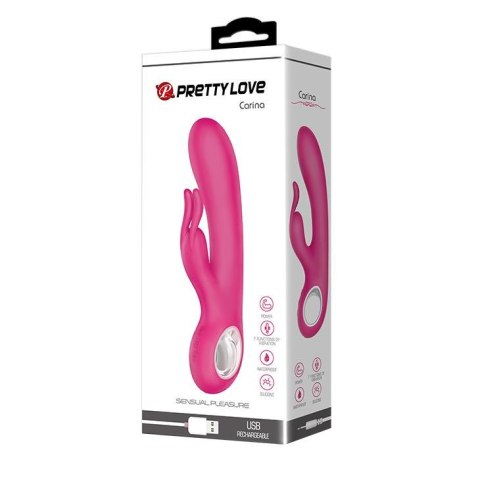 2 WIBRATOR - CARINA, PINK, USB, 7 function