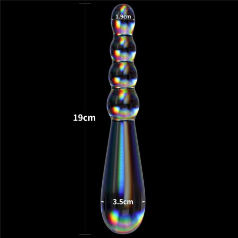 DILDO TWILIGHT GLEAM GLASS 24-0448