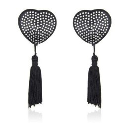 Heart shine nipples tassels (argento)