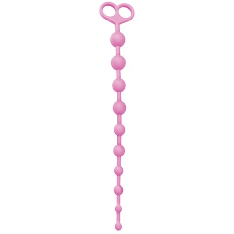 Plug/kulki-FALLO ANALE ANAL JUGGLING BALL SILICONE PINK