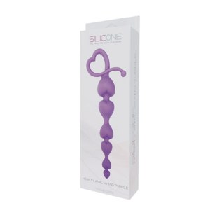 Plug, korek analny/kulki-Hearty Anal Wand Purple