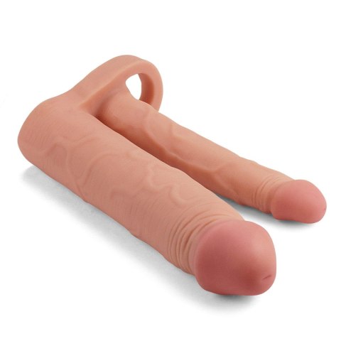 Add 2"" Pleasure X Tender Double Penis Sleeve