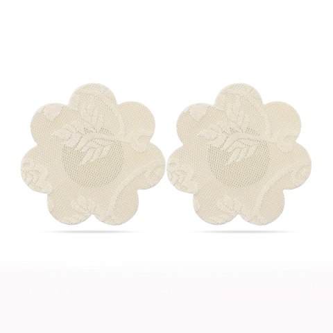 Lace Heart and Flower Nipple Pasties (2 Pack)