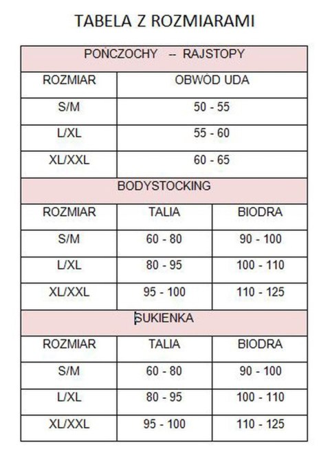 Bielizna Dzień Kobiet-Pończochy Białe L/XL """"Kiss Me""""