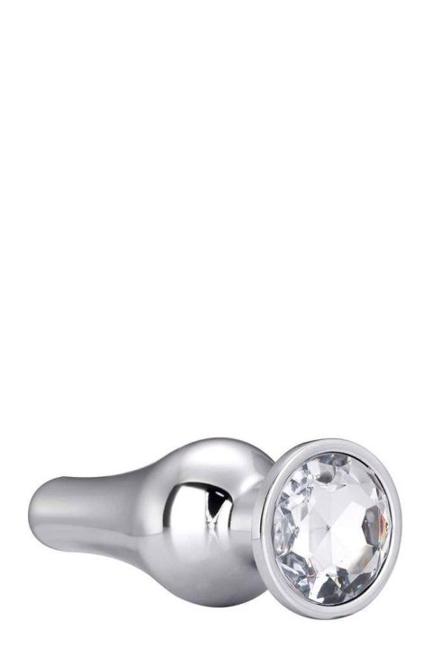 GLEAMING LOVE SILVER PLEASURE plug, korek analny S