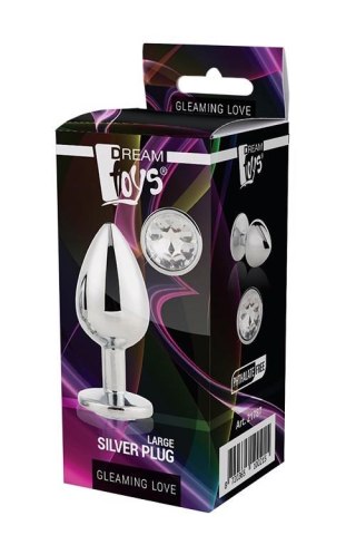 GLEAMING LOVE SILVER PLUG LARGE