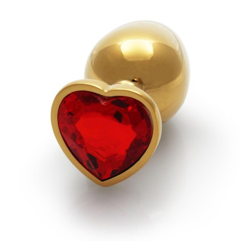 Heart Gem Butt Plug, korek analny - Large