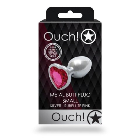 Heart Gem Butt Plug, korek analny - Small