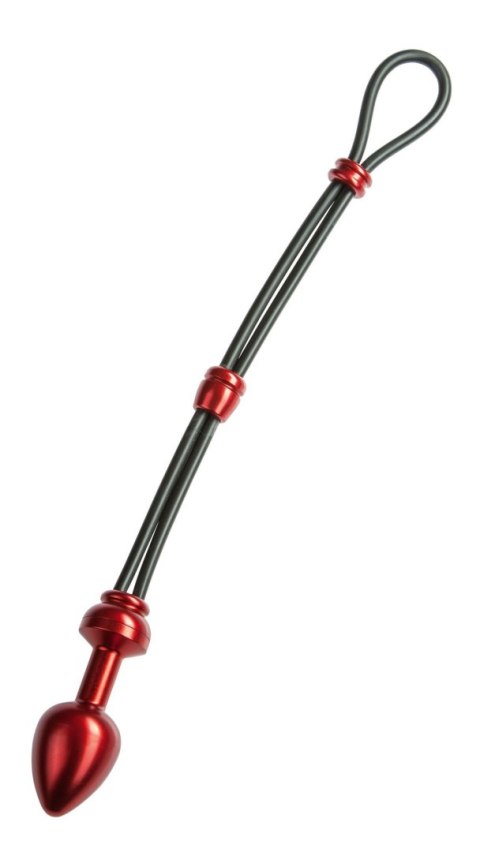 MALESATION Cock-Grip with Alu-Plug medium, red