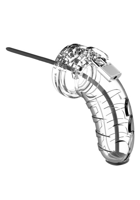 Model 16 - Chastity - 4.5"""" - Cock Cage - Transparent