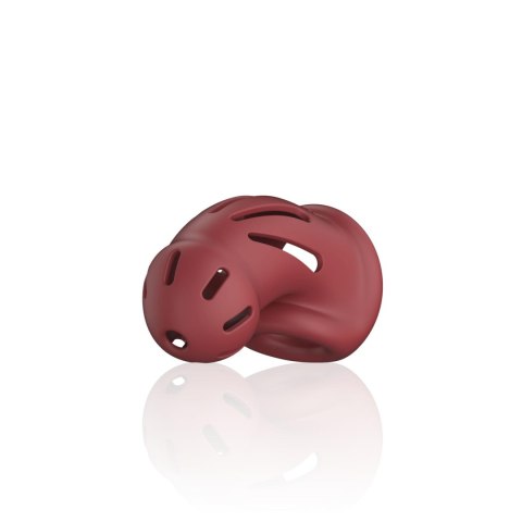 Model 28 - Ultra Soft Silicone Chastity Cage - Red