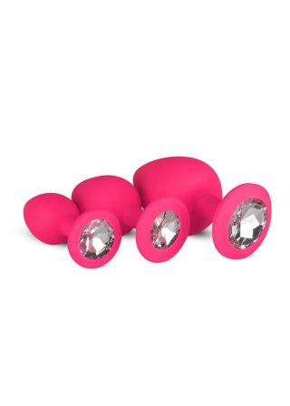 Plug, korek analny-Diamond Plug, korek analny Set-Pink