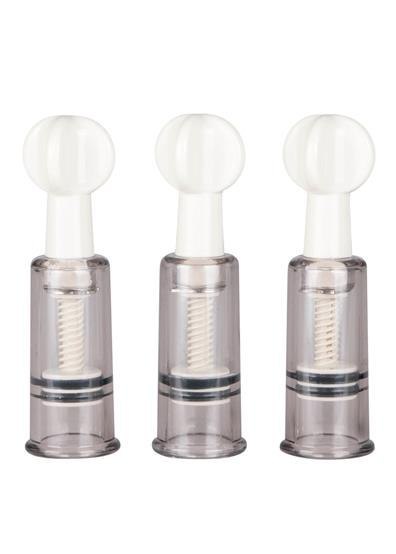 Pompka-Nipple & Clit Suckers 3pcs