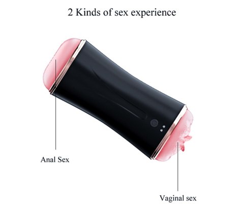 Masturbator-Vibrating Masturbation Cup USB 10 function + Interactive Function / Double Ends