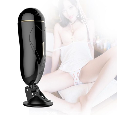 Masturbator-Vibrating Masturbation Cup USB 7 + Interactive Function / Talk Mode