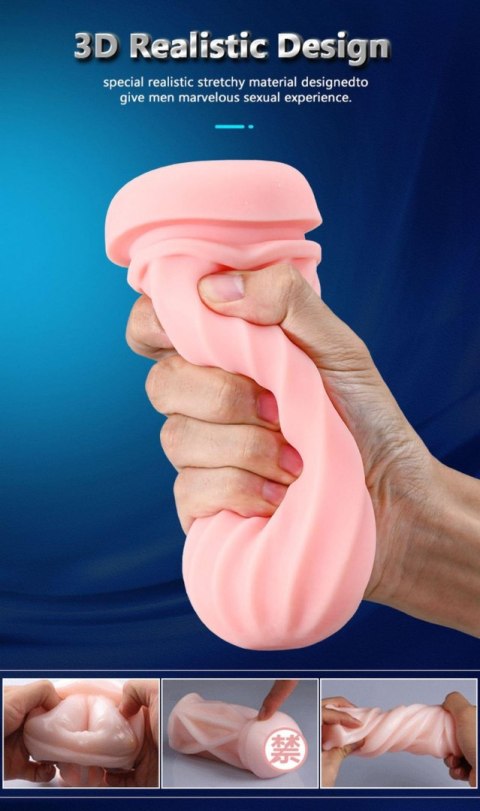 Masturbator-Vibration 7, 7 Sucking modes, Hand