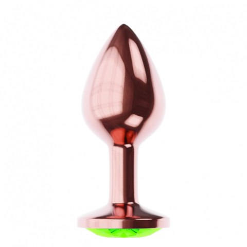 Plug, korek analny-Butt Plug, korek analny Diamond Emerald Shine S Rose Gold Plug, korek analny-Butt Plug, korek analny Diamond Emerald Shine S Rose Gold
