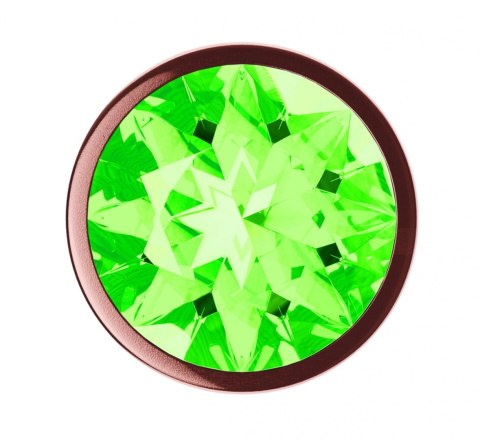 Plug, korek analny-Butt Plug, korek analny Diamond Emerald Shine S Rose Gold Plug, korek analny-Butt Plug, korek analny Diamond Emerald Shine S Rose Gold