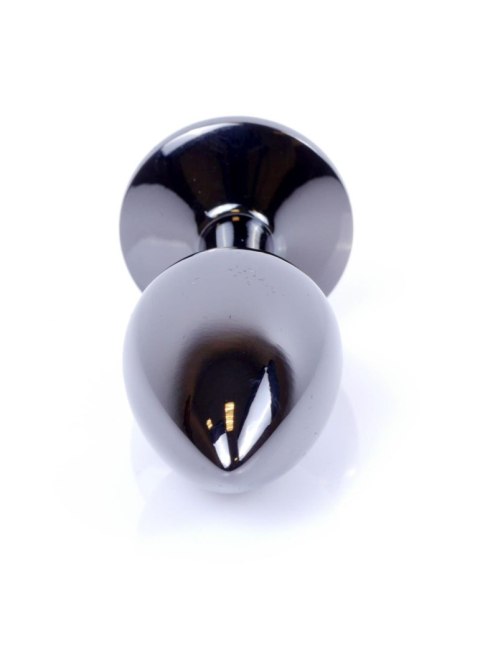 Plug, korek analny, Korek analny-Jewellery Dark Silver plug, korek analny- Dark Blue Plug, korek analny, Korek analny-Jewellery Dark Silver plug, korek analny- Dark Blue