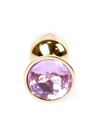 Plug, Korek analny-Jewellery Gold PLUG- Rose