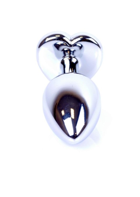Plug, korek analny, Korek analny-Jewellery Silver Heart plug, korek analny- Pink Plug, korek analny, Korek analny-Jewellery Silver Heart plug, korek analny- Pink