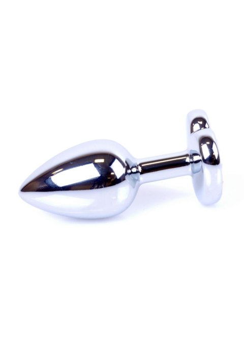 Plug, korek analny, Korek analny-Jewellery Silver Heart plug, korek analny- Pink Plug, korek analny, Korek analny-Jewellery Silver Heart plug, korek analny- Pink