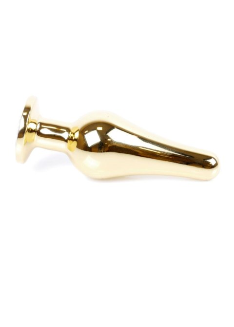 Plug, korek analny, Korek analny-Jewellery Gold BUTT plug, korek analny- Pink Plug, korek analny, Korek analny-Jewellery Gold BUTT plug, korek analny- Pink
