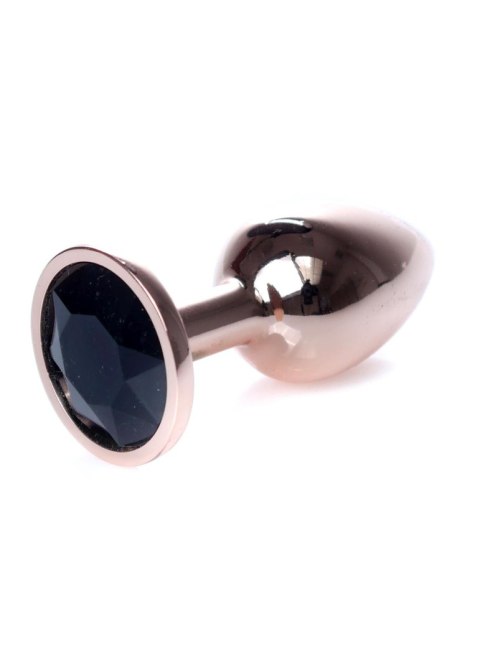 Plug, korek analny, Korek analny-Jewellery Red Gold plug, korek analny- Black Plug, korek analny, Korek analny-Jewellery Red Gold plug, korek analny- Black