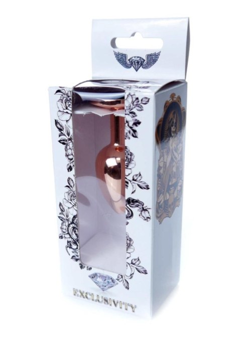 Plug, korek analny, Korek analny-Jewellery Red Gold plug, korek analny- Black Plug, korek analny, Korek analny-Jewellery Red Gold plug, korek analny- Black