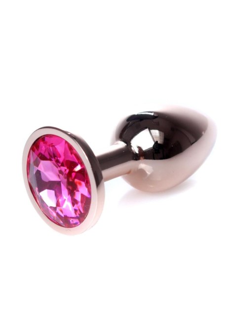 Plug, korek analny, Korek analny-Jewellery Red Gold plug, korek analny- Pink Plug, korek analny, Korek analny-Jewellery Red Gold plug, korek analny- Pink