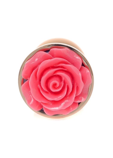 Plug, korek analny, Korek analny-Jewellery Red Gold plug, korek analny ROSE- Pink Plug, korek analny, Korek analny-Jewellery Red Gold plug, korek analny ROSE- Pink