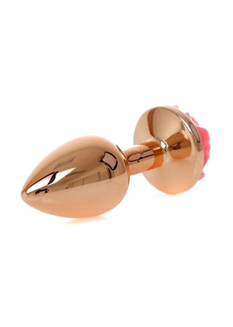 Plug, korek analny, Korek analny-Jewellery Red Gold plug, korek analny ROSE- Pink Plug, korek analny, Korek analny-Jewellery Red Gold plug, korek analny ROSE- Pink