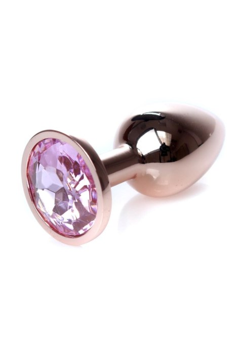 Plug, Korek analny-Jewellery Red Gold PLUG- Rose