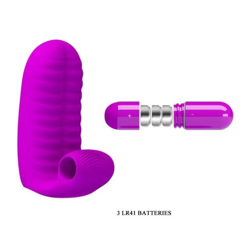 PRETTY LOVE - Abbott Double finger silicone Vibrator