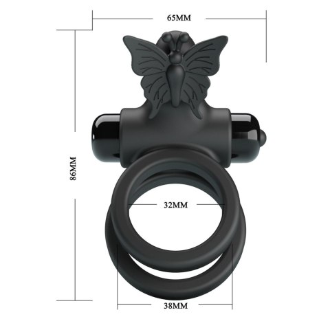 PRETTE LOVE - PASSIONATE RING IX, 10 vibration functions