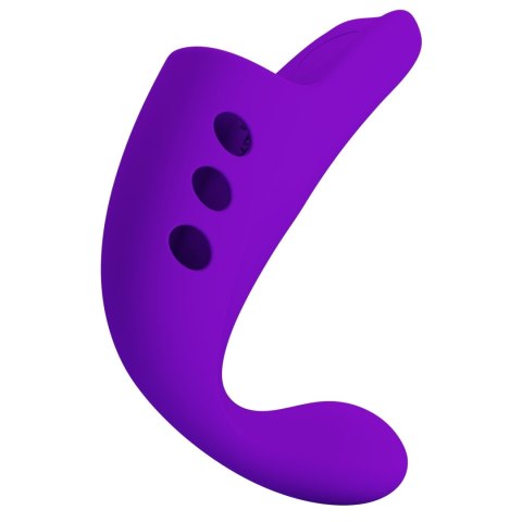 PRETTY LOVE - FINGERING VIBRATOR GORGON Purple, 10 vibration functions